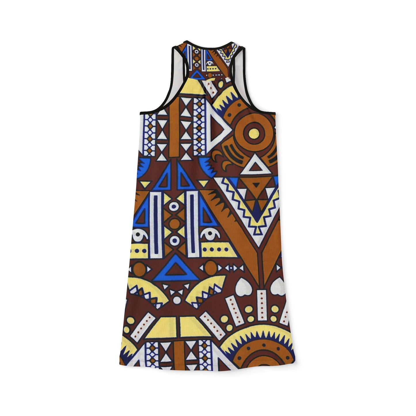 African Tribal Print Summer Dress