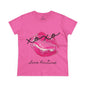 Women's Kissed Cotton Tee, Romantic Graphic Tee, Love Kouture Shirt, Valentine's Day Gift, Everyday Casual Wear, Stylish Women T-Shirt