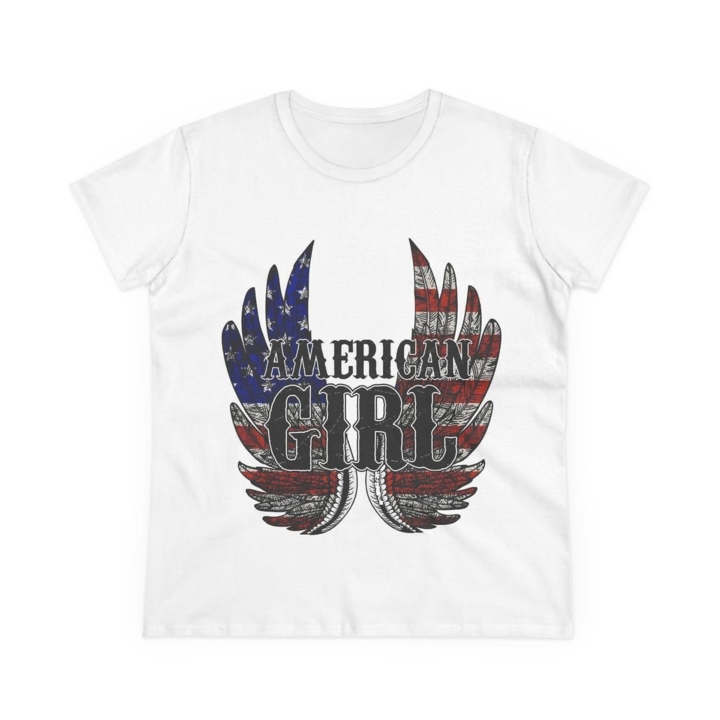 American Girl Patriotic Women's Cotton Tee