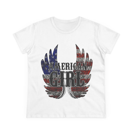 American Girl Patriotic Women's Cotton Tee