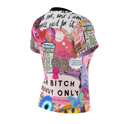 Empowerment Graphic Tee for Women - "Rich Bitch Energy Only"