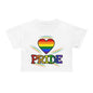 Pride Heart Crop Tee – Celebrate Love and Identity