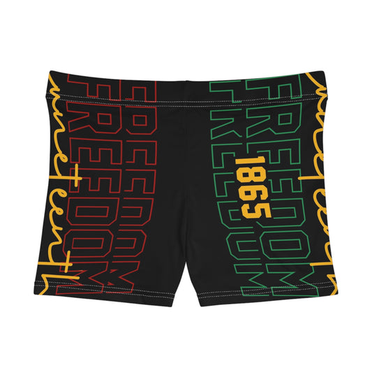 Juneteenth Freedom Women's Shorts
