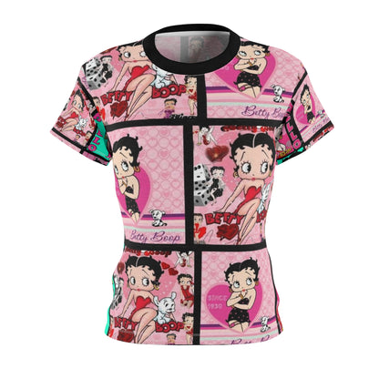 Hello Betty Boop Women's  Vintage Cartoon Style Tee