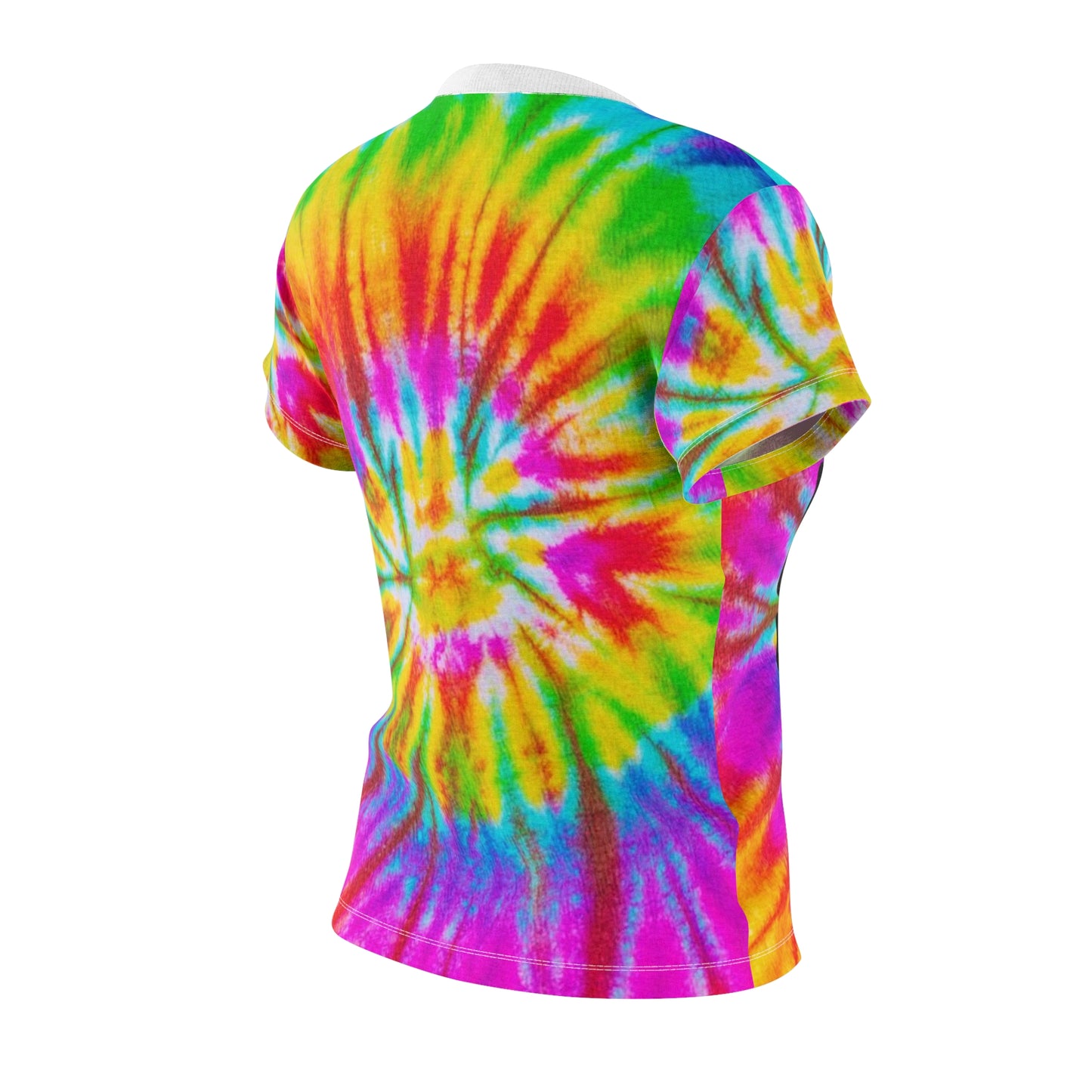 Tie-Dye Women's Tee — 'Ready to Leave Work' Relaxed Graphic Shirt