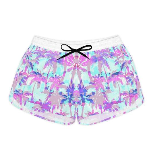 Lässige Shorts für Damen mit tropischem Print – Entspannte Strandmode für Sommerstimmung