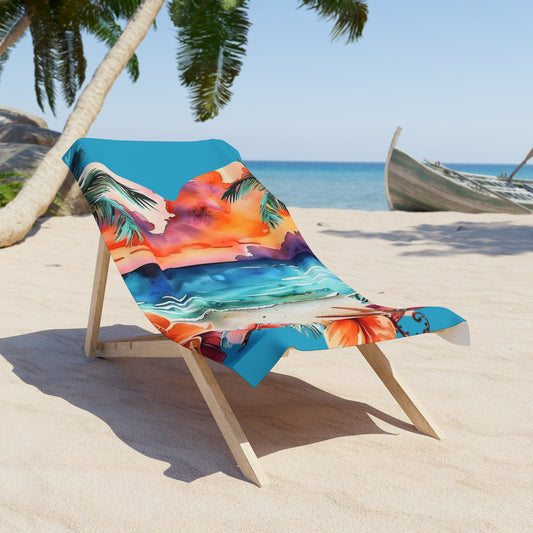 Heart Wide Ocean Beach Towel-Perfect for the Beach or Poolside