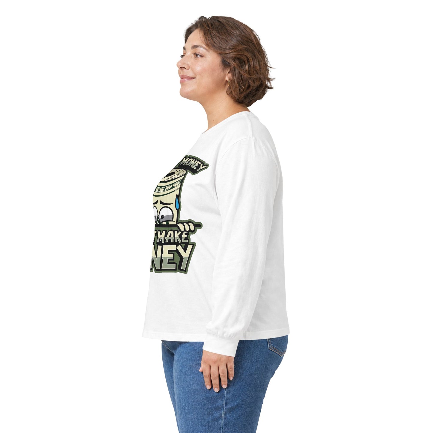 Scared Money Don't Make Money Long Sleeve Tee
