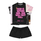 “ God Is Within Her, She Will Not Fall” Women’s Inspirational Sleepwear