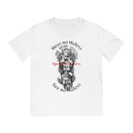 Cherub Stack Graphic T‑Shirt — Vintage Angel Tattoo Style Rock Tee