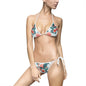 Tropical Floral Women's Bikini Swimsuit - Perfect for Beach Days & Summer Parties