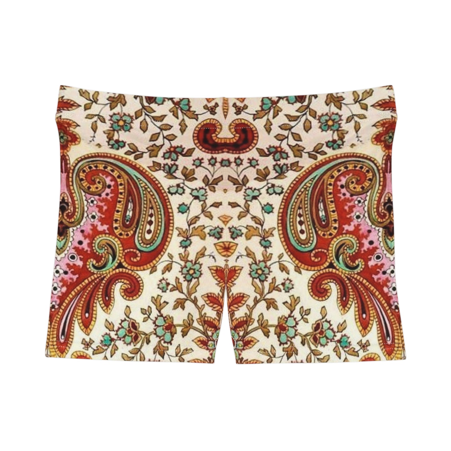 Boho Chic Elegant Paisley Women's Shorts