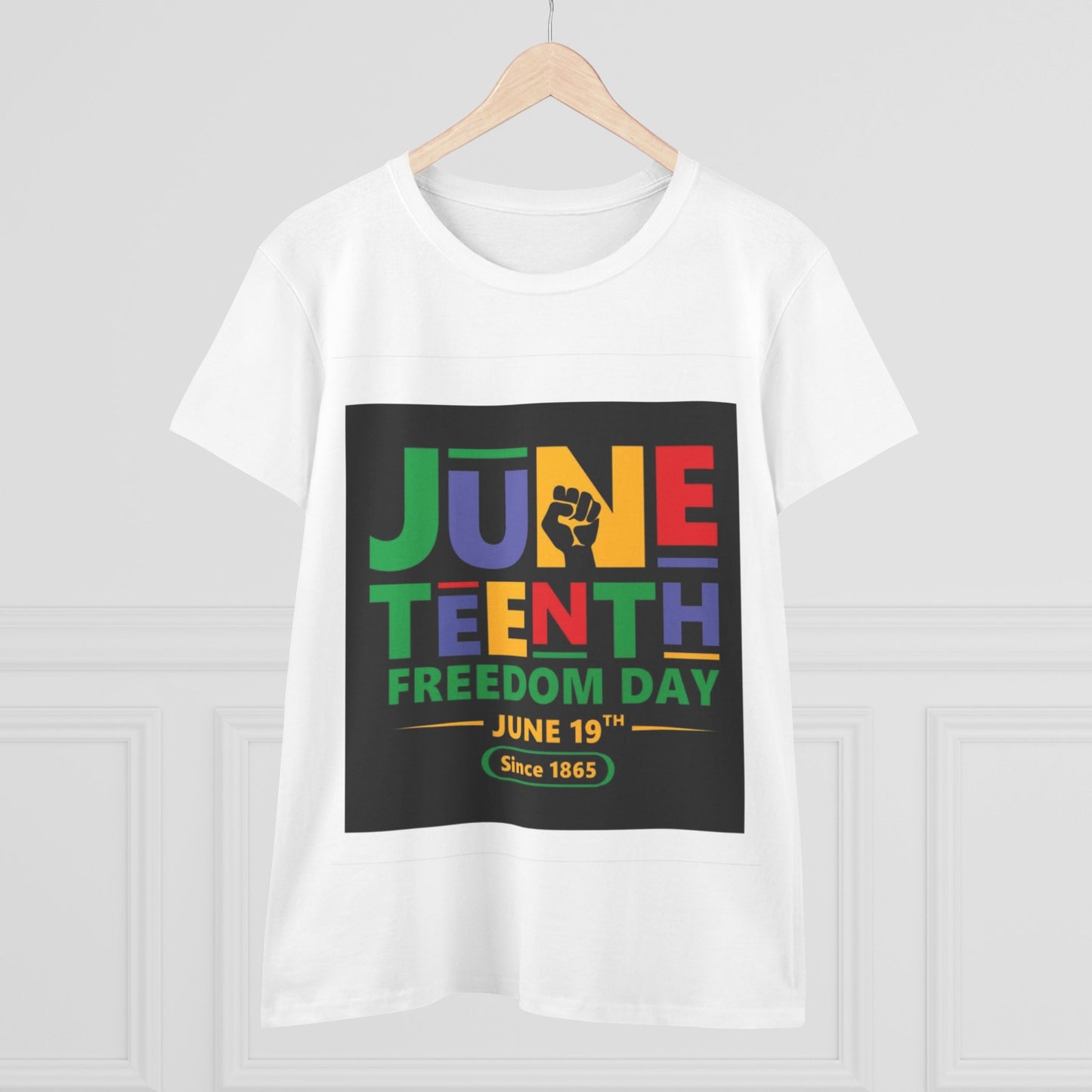 Juneteenth Celebration Women's Cotton Tee