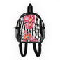 Clear Stadium Backpack — Transparent Floral Peony Design, School & Event Clear Bag