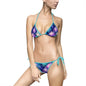 Bikini-Badeanzug für Damen mit lebendigem Blumenmuster – perfekt für Strandtage und Sommerspaß