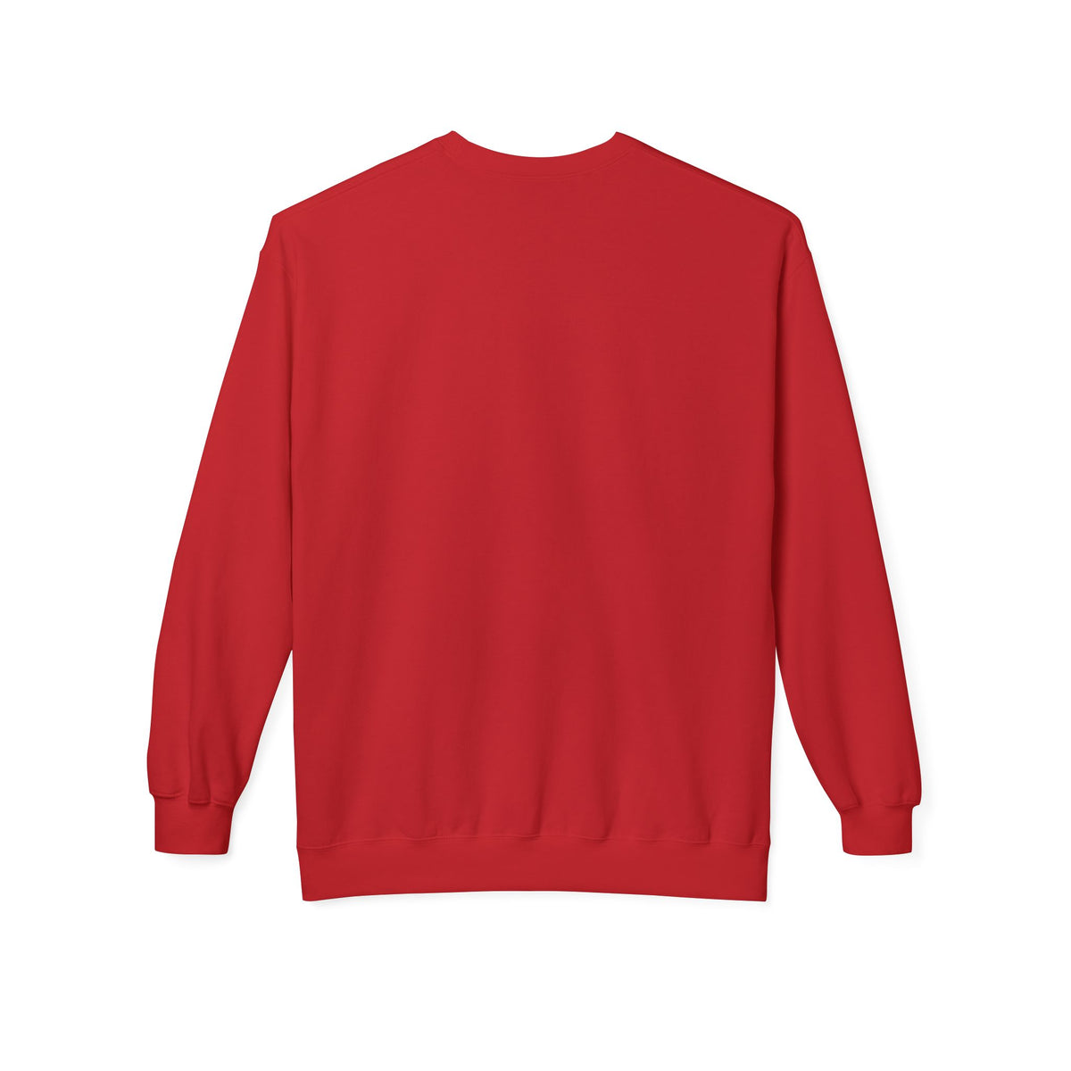 Christian Crewneck Sweatshirt — "Chosen Loved Redeemed" Colorful Faith Design