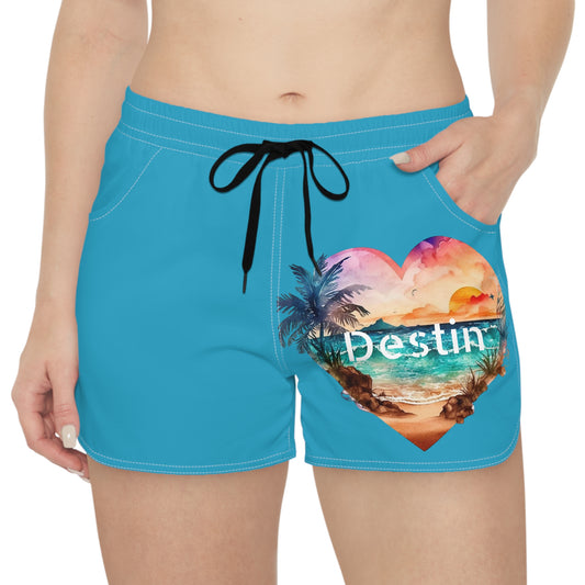 Women's Casual Beach Shorts-Destin