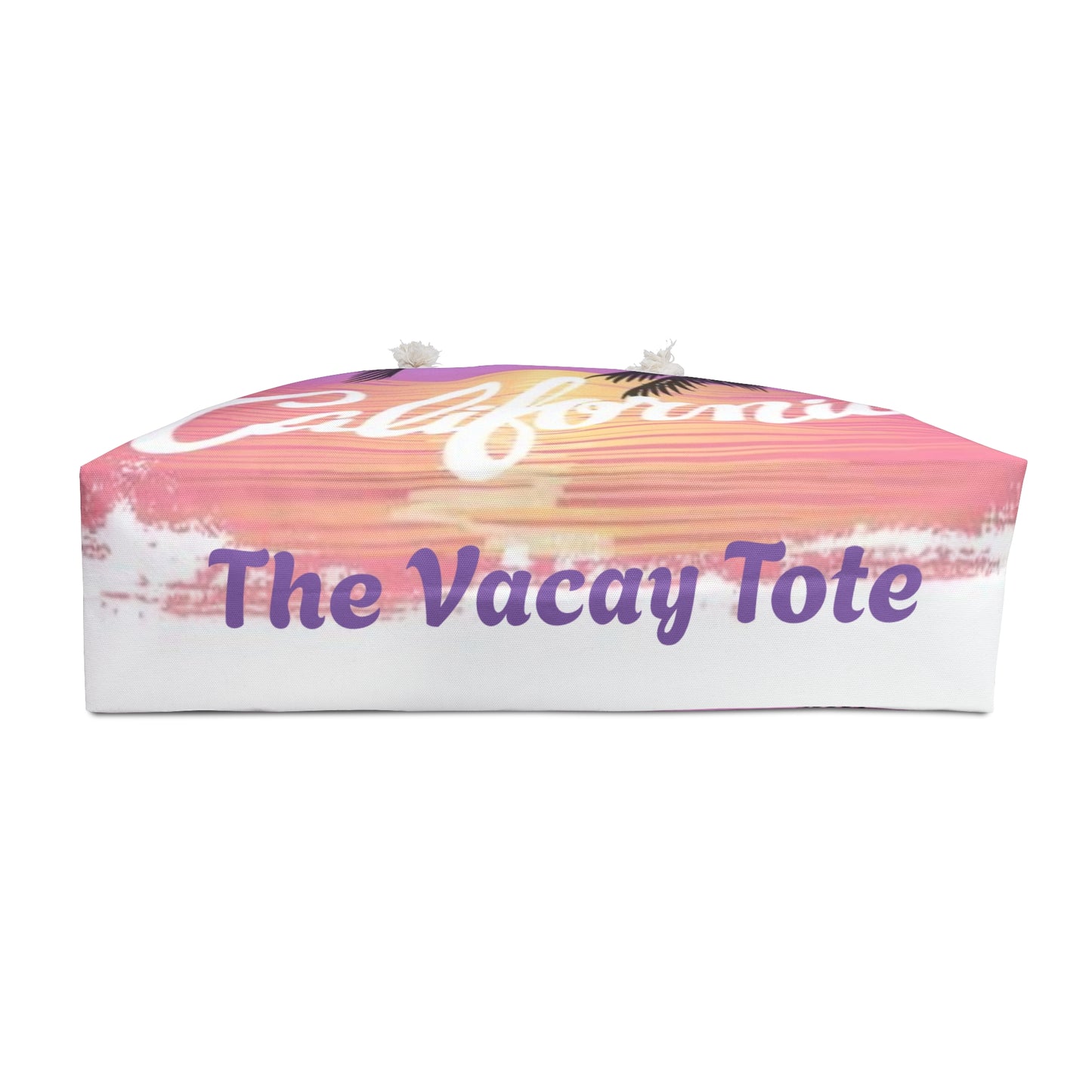 California Sunset Vacay Tote Bag - Perfect for Travel and Beach Days