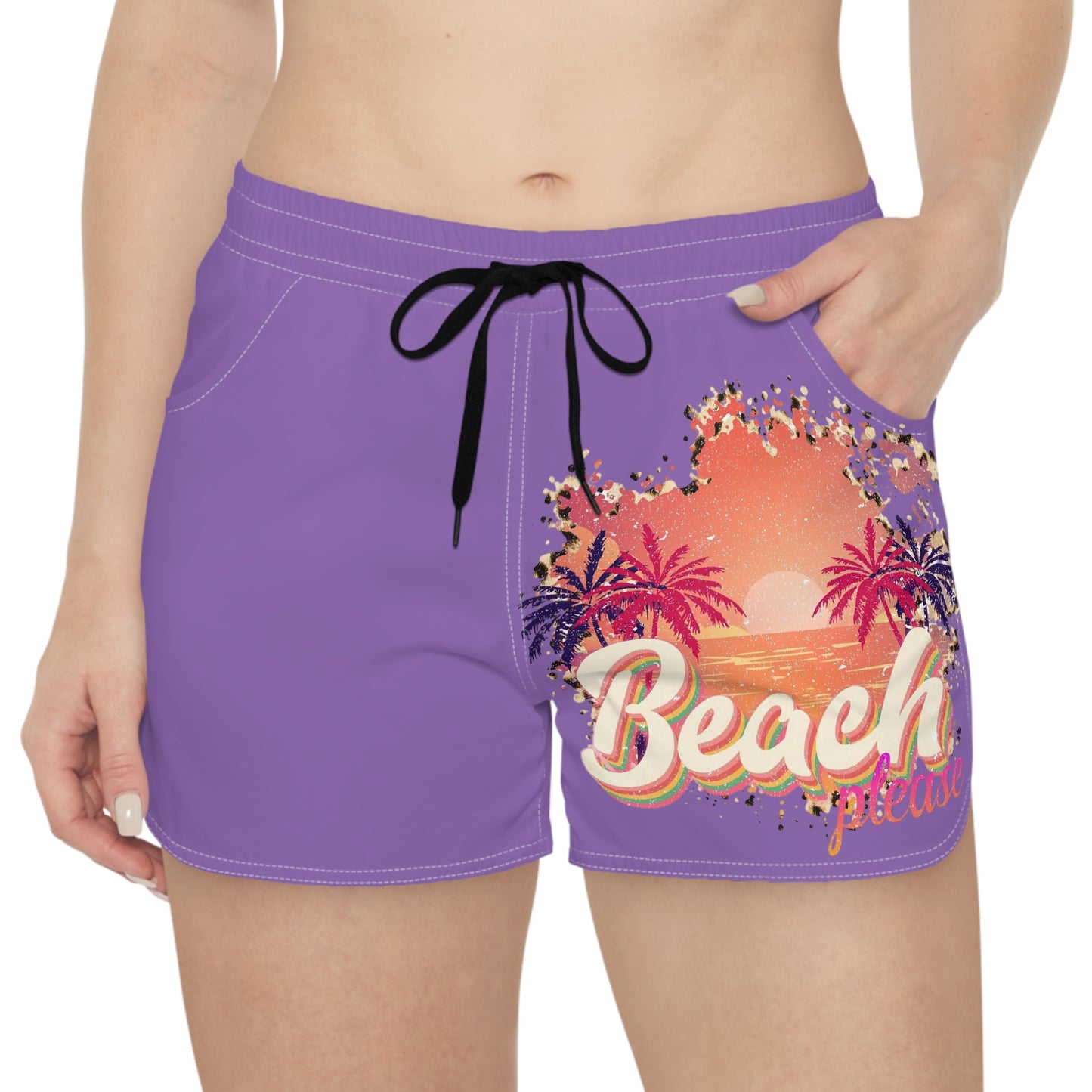 Beach Paradise Women's Casual Shorts - Summer Vibes
