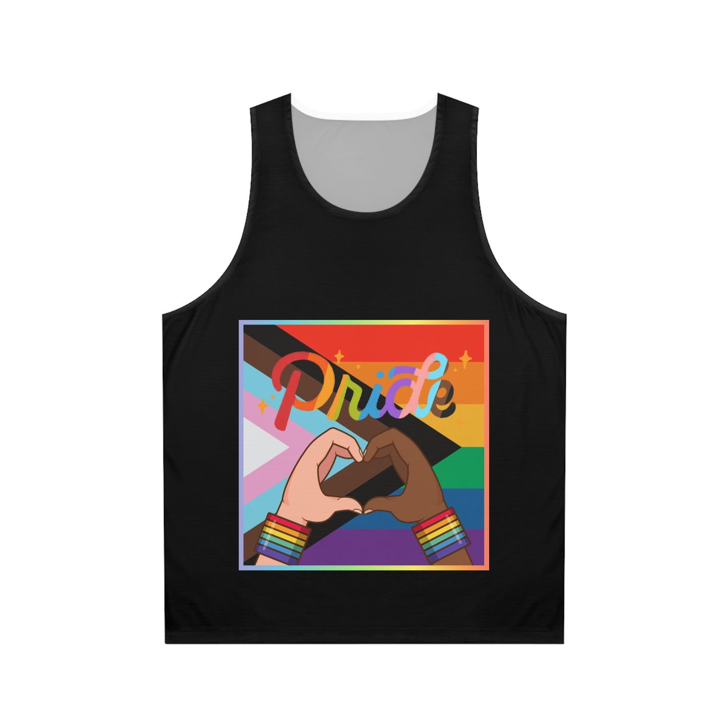 Pride Love Unisex Tank Top - LGBTQ+ Celebration Apparel