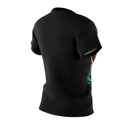 Straight Outta Bahamas Women's Tee - Tropical Flamingo Graphic Shirt
