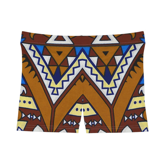 Boho Patterned Women's Shorts - Vibrant Summer Comfort