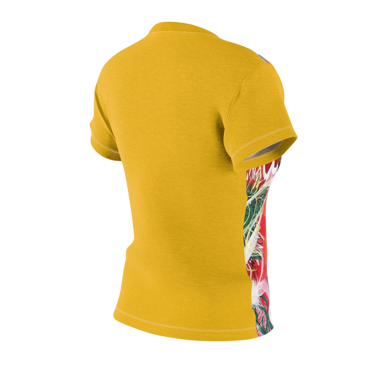 Vibrant Artistic Women’s Tee - Bohemian Style Graphic T-Shirt