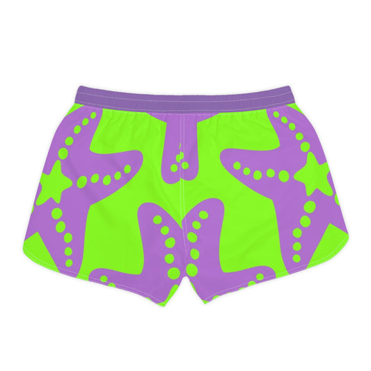 Bright Beach Seestern-Freizeitshorts für Damen