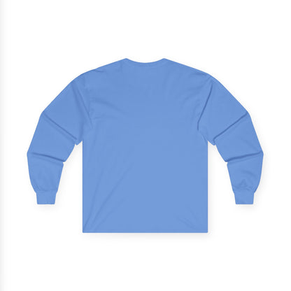 Daughters King Long Sleeve Tee — Watercolor Crown Graphic