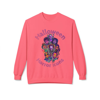 Halloween Horror Icons Crewneck Sweatshirt